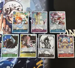 One Piece Card Game Let's Get Started Campaign Promo Regular Card Complete Set - Image 1