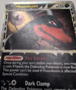 Pokemon Card HGSS Undaunted Houndoom 82/90 Holo Prime Rare - Image 5