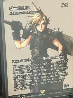 Cloud Strife - Najeela, the Blade-Blossom (Showcase) Final Fantasy NON-FOIL - Image 3