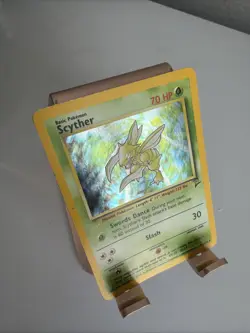 Pokemon TCG Scyther Jungle 10/64 Holo Unlimited Holo Rare - Image 3