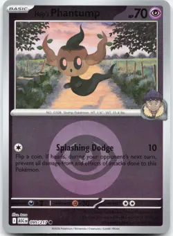 Hop's Phantump (Energy Symbol)95/217 Ascended Heroes Pokemon Reverse Holo NM - Image 1