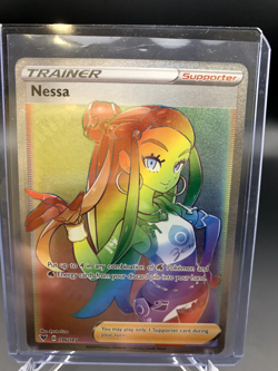 Nessa 196/185 Secret Rare Vivid Voltage Pokemon Card MINT - Image 2