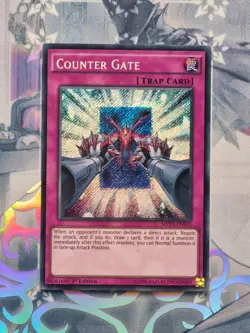 MVP1-ENS10 Counter Gate Secret Rare 1st Edition Near Mint YuGiOh TCG - Image 1
