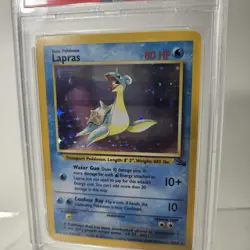 PSA 6 LAPRAS HOLO FOSSIL 1999 #10 - Image 3