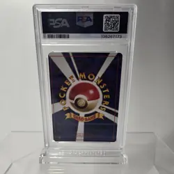 PSA 7 JAPANESE POKEMON 1997 JUNGLE SCYTHER HOLO #123 SWIRL 🌀 - Image 3