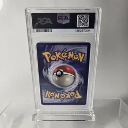 PSA 6 1ST EDITION MACHAMP HOLO BASE SET 1999 #8 VINTAGE POKEMON - Image 4