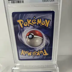 PSA 6 1ST EDITION MACHAMP HOLO BASE SET 1999 #8 VINTAGE POKEMON - Image 5