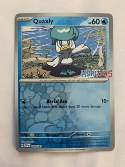 Quaxly Horizons 050/191 SV08: Surging Sparks Stamped Promo Reverse Holo Pokemon - Image 1