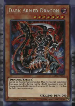 Dark Armed Dragon LCKC-EN068 Legendary Collection Kaiba Yu-Gi-Oh 1st Edition LP - Image 1