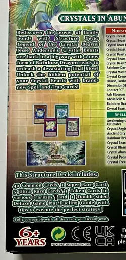 •SEALED• Structure Deck: Legend of the Crystal Beasts 1st Edition 2020 YUGIOH - Image 5