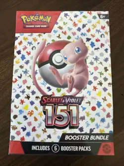 Pokemon Scarlet and Violet 151 Booster Bundle Box 290-85321 Sealed! 820650853210 - Image 1