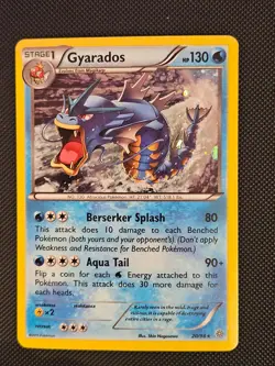 GYARADOS 20/98 R ANCIENT ORIGINS POKEMON HOLO LP 2015 - Image 1