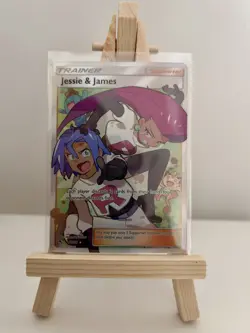 Jessie and James 68/68 Ultra Rare Full Art Hidden Fates Pokemon Card - Image 1