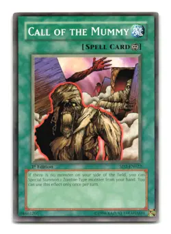 Call of the Mummy - SD2-EN022 1st Edition - YuGiOh-LP - Image 1
