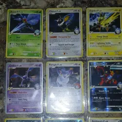 Nintendo Pokemon TCG World Championships 2009 6 Card Lot Zapdos Beedrill - Image 1