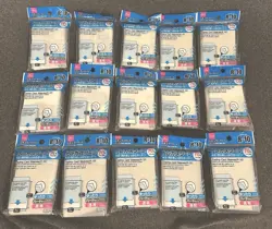 15 Packs DAISO R-10 Trading Card Sleeves 70 Sleeves Each Clear Made in Japan - Image 1