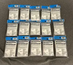 15 Packs DAISO R-10 Trading Card Sleeves 70 Sleeves Each Clear Made in Japan - Image 2