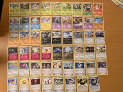 Pokemon TCG XY Ancient Origins 2015 SET (53 Card Lot) Commons, Uncommon, Rare - Image 1