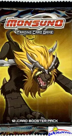 (6) 2012 Topps Monsuno TCG HOBBY Booster Foil Factory Sealed Packs-24 Cards! - Image 2