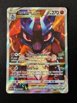 PokemonSword & Shield Promo Cards Lucario VSTAR - SWSH291 Holofoil NM - Image 3