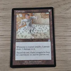 Magic The Gathering MTG CALTROPS Urza's Destiny LP Lightly Played - Image 1