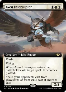 MTG Aven Interrupter (Extended Art) - 309 / English / Near Mint - Image 1