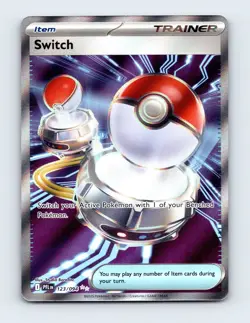 NM Switch 123/094 ME02: Phantasmal Flames Ultra Rare Pokemon Card - Image 1