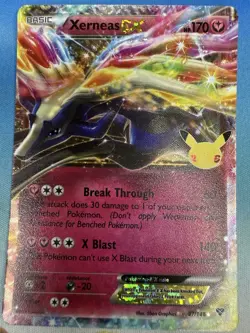 Xerneas EX 97/146 Celebrations Classic Collection 25th Pokemon Card - Image 1