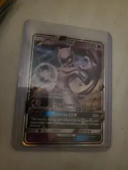 Pokemon TCG Mewtwo GX Shining Legends Ultra Rare Holo Basic 39/73 - Image 1