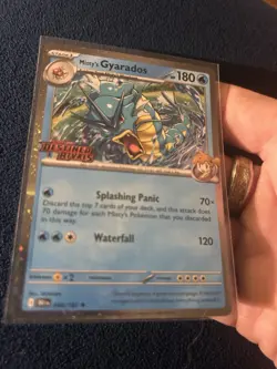 Misty's Gyarados (Prerelease) 049/182 Pokemon TCG Destined Rivals Stamped Holo - Image 3