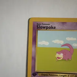 Pokemon TCG Slowpoke Fossil 55/62 Regular 1999-2000 Wizards Base Set... - Image 2