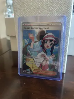 Pokemon TCG - Rosa’s Encouragement 114/088 Perfect Order Full Art - NM - Image 1