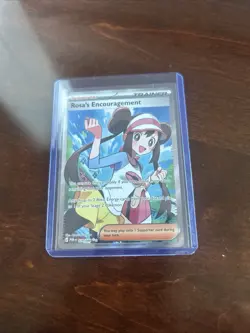 Pokemon TCG - Rosa’s Encouragement 114/088 Perfect Order Full Art - NM - Image 3