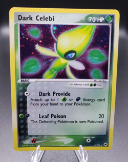 Pokemon TCG Dark Celebi 4/101 - Hidden Legends Holo - Image 1