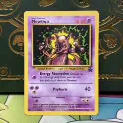 Mewtwo 14 Promo Wizards Black Star Promos Pokemon Lightly Played - Image 1