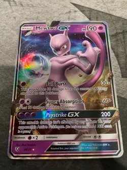 Mewtwo GX 39/73 Holo Secret Rare Shining Legends Near Mint - Image 1