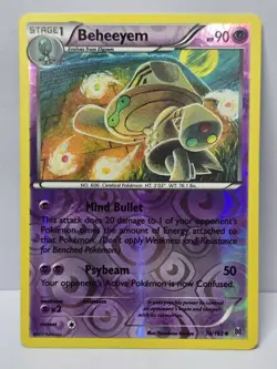 Beheeyem Pokemon XY - BREAKthrough Reverse Holo - Image 1