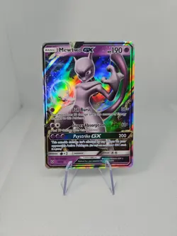 Mewtwo GX 39/73 Shining Legends Holo Pokemon TCG - Image 1