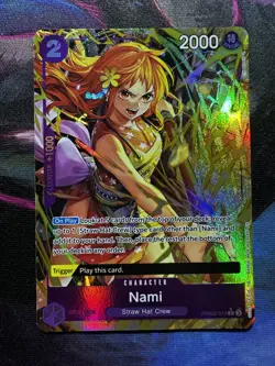 One Piece TCG Nami PRB02-012 Alternate Art - Image 1