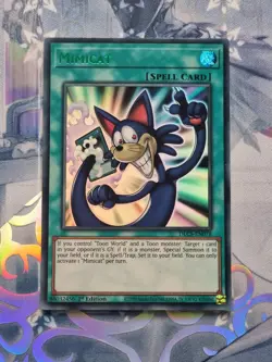 DLCS-EN078 Mimicat GREEN Ultra Rare 1st Edition Near Mint YuGiOh TCG - Image 1