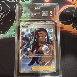PSA 10 Nessa (Full Art) 183/185 Vivid Voltage Holo Pokemon Trainer Rare Full Art - Image 1
