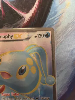 Pokemon TCG Manaphy EX Full Art Holo Ultra Rare Card 116/122 XY Breakpoint NM - Image 3
