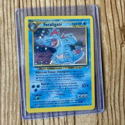Feraligatr 5/111 Neo Genesis Holo Rare Near Mint+ Vintage WOTC Pokemon Card - Image 1