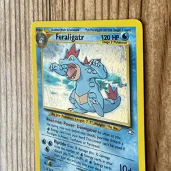 Feraligatr 5/111 Neo Genesis Holo Rare Near Mint+ Vintage WOTC Pokemon Card - Image 5