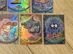 Vintage Topps Pokemon Series 2 Holo Foil Blue Logo Card Bundle / Haunter Onix - Image 5