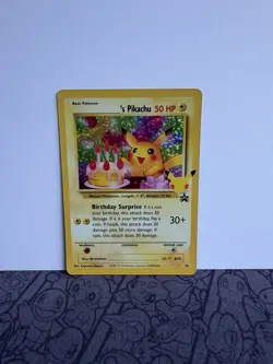 Pokemon TCG Birthday Pikachu #24 Celebrations 25th Anniversary Card NM Condition - Image 1