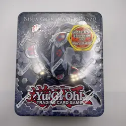 YuGiOh 2012 Ninja Grandmaster Hanzo Tin Set [5 Booster Packs & 5 Foil Cards] - Image 1