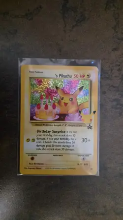 Pokemon Pikachu TCG Birthday Celebrations Card #24 25th Anniversary Edition NM/M - Image 1