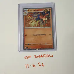 Charmeleon 079 Cosmos Holo Black Star Promo Mega Evolution Chaos Rising Pokemon - Image 3