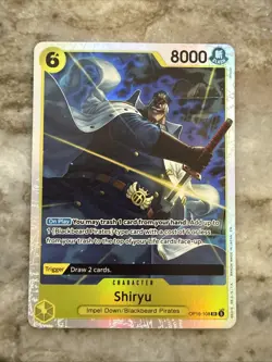 Shiryu OP16-108 SR The Time of Battle Foil English One Piece - Image 1